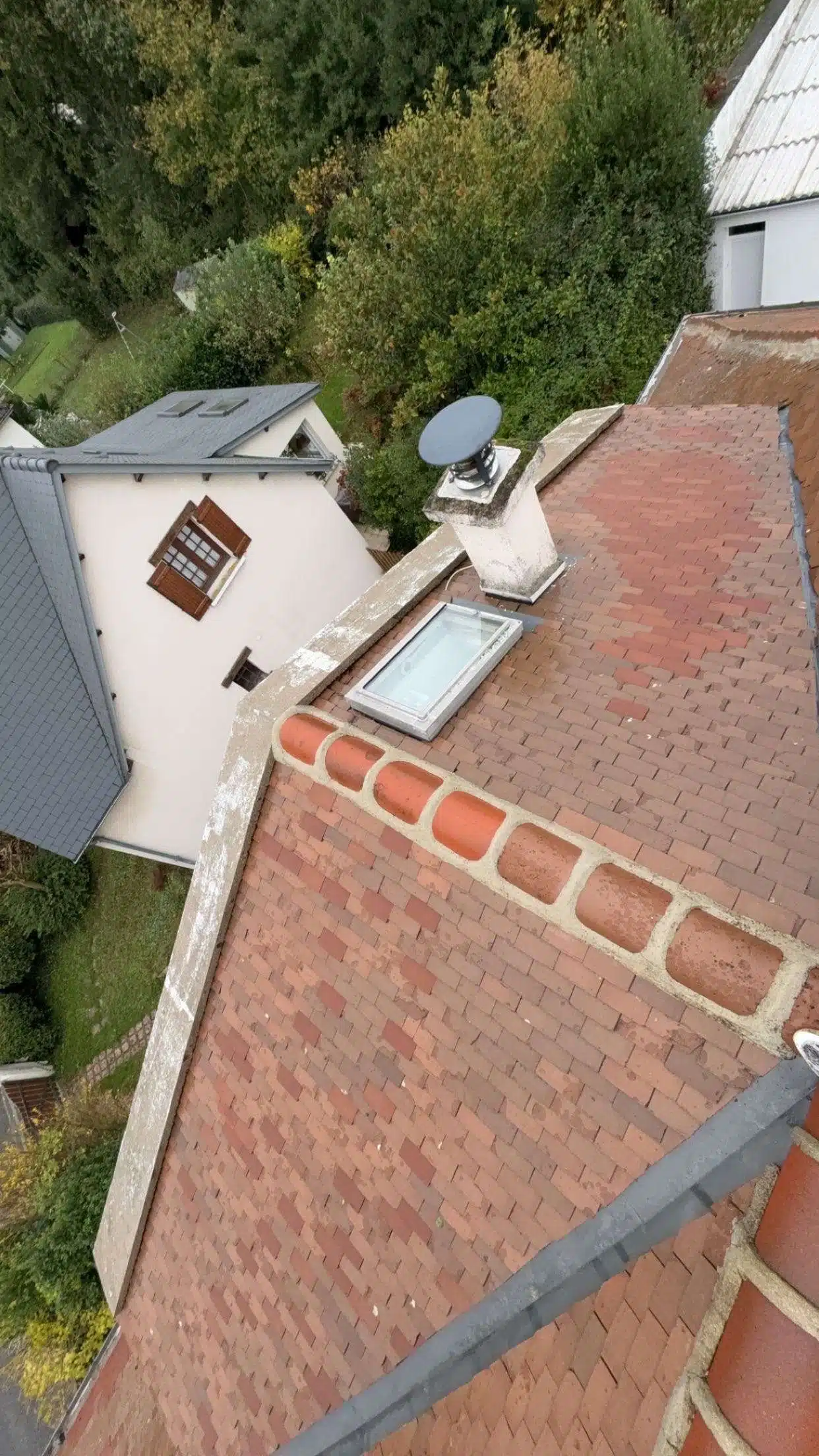 Nettoyage de toiture